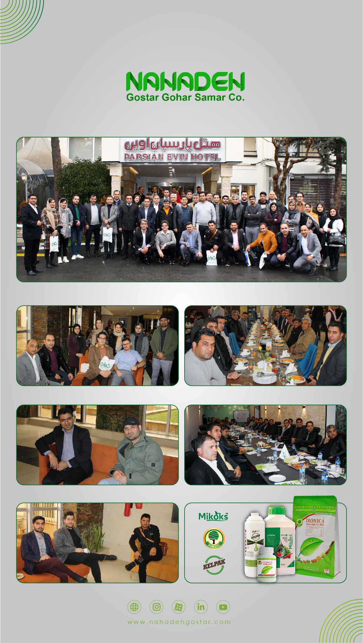 Seminar about with PGPR bacteria, Amino acids, seaweeds and Mikoks fungicide